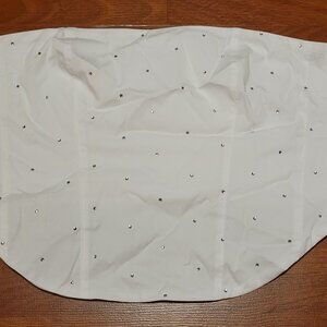 Good american crystal poplin corset